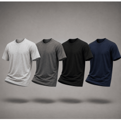 Mens Round Neck | Combo | Super Value Pack Of 4