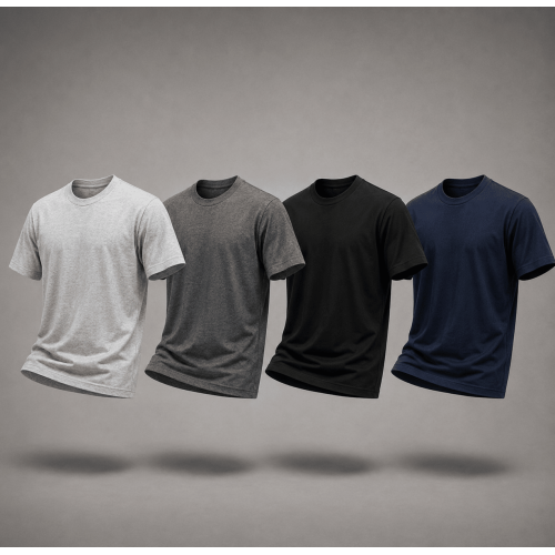 Mens Round Neck | Combo | Super Value Pack Of 4