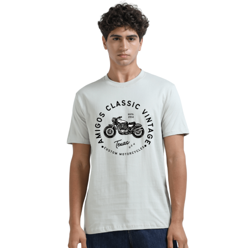 Round Neck | Stone | Amigos Classic