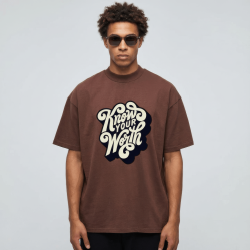 Round Neck | Brown | Know Your Worth