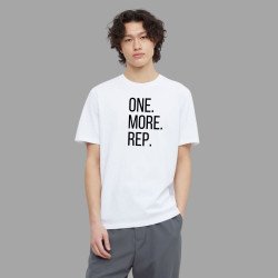 Round Neck | White | One More Rep