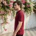 Golfer Mens Polo - French Wine