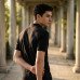 Golfer Mens Polo - Black