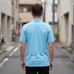 Golfer Mens Polo - Skyblue