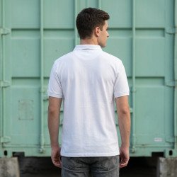 Golfer Mens Polo - White
