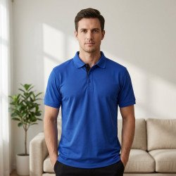 Golfer Mens Polo - Imperial Blue