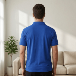 Golfer Mens Polo - Imperial Blue