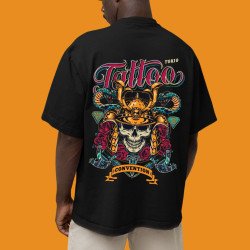 Oversized Men Black - Tattoo