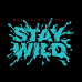 Oversized Men Black - Stay Wild