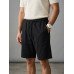 Pack of 2 Black & Grey Cotton Shorts