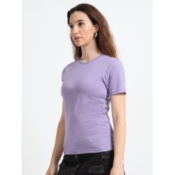 Women's Everyday Cotton Top - Lavender