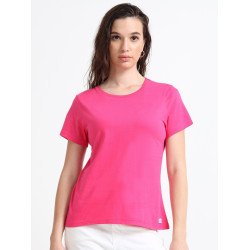 Women's Everyday Cotton Top - Bubblegum Pink